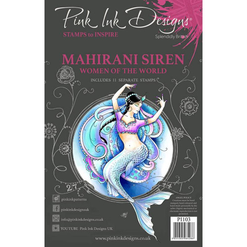 mahirani siren - Pink Ink Designs Clear Stamp Set PI103